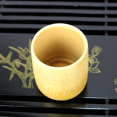 Green Natural Pure Handmade Bamboo Tea Cups