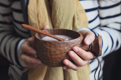 Pure Hand-made Wooden Teak Bowl