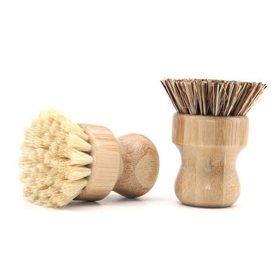 Kitchen Cleaning Brush Sisal Palm Bamboo