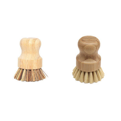 Kitchen Cleaning Brush Sisal Palm Bamboo