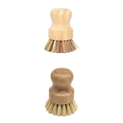 Kitchen Cleaning Brush Sisal Palm Bamboo
