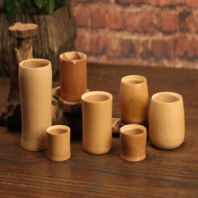 Bamboo Carbonization Beer Water Mug