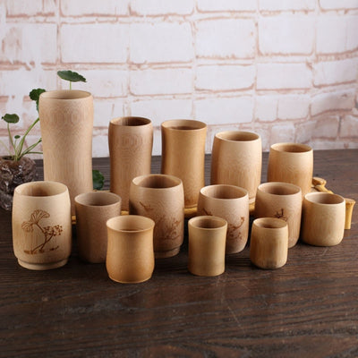 Bamboo Carbonization Beer Water Mug