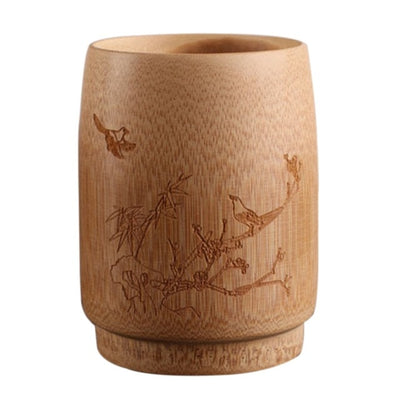Bamboo Carbonization Beer Water Mug