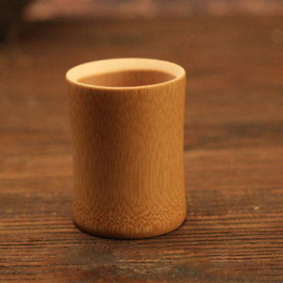Natural Water Tea Beer Bamboo Carved Cup