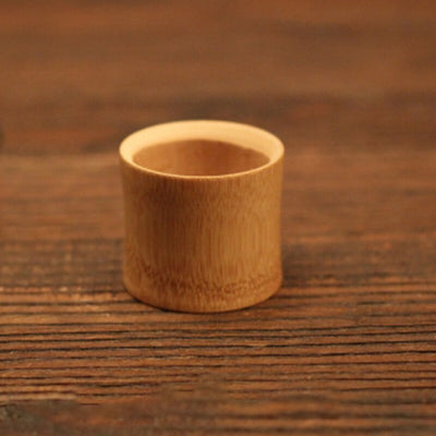Natural Water Tea Beer Bamboo Carved Cup