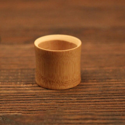 Natural Water Tea Beer Bamboo Carved Cup
