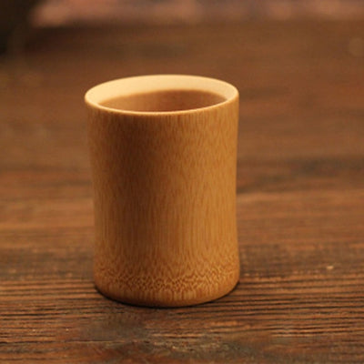 Natural Water Tea Beer Bamboo Carved Cup