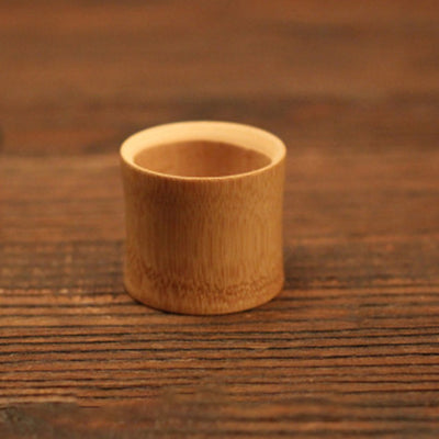 Natural Water Tea Beer Bamboo Carved Cup