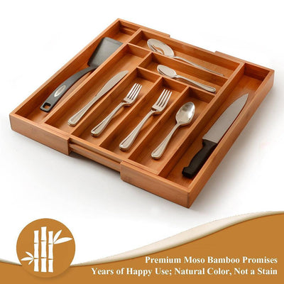 Kitchen Cutlery Organizer Retractable Tableware