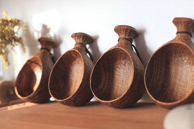 Pure Hand-made Wooden Teak Bowl