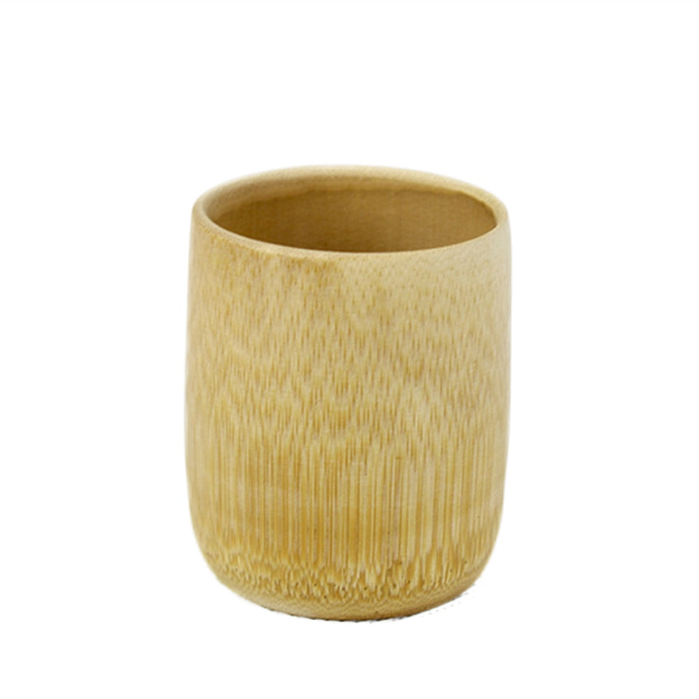 Green Natural Pure Handmade Bamboo Tea Cups