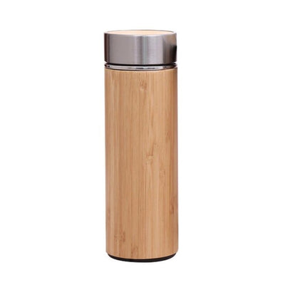 Natural Bamboo Tumbler 350ml 450ml Stainless Steel