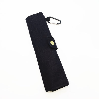 Bamboo Cutlery Set with Carrying Case